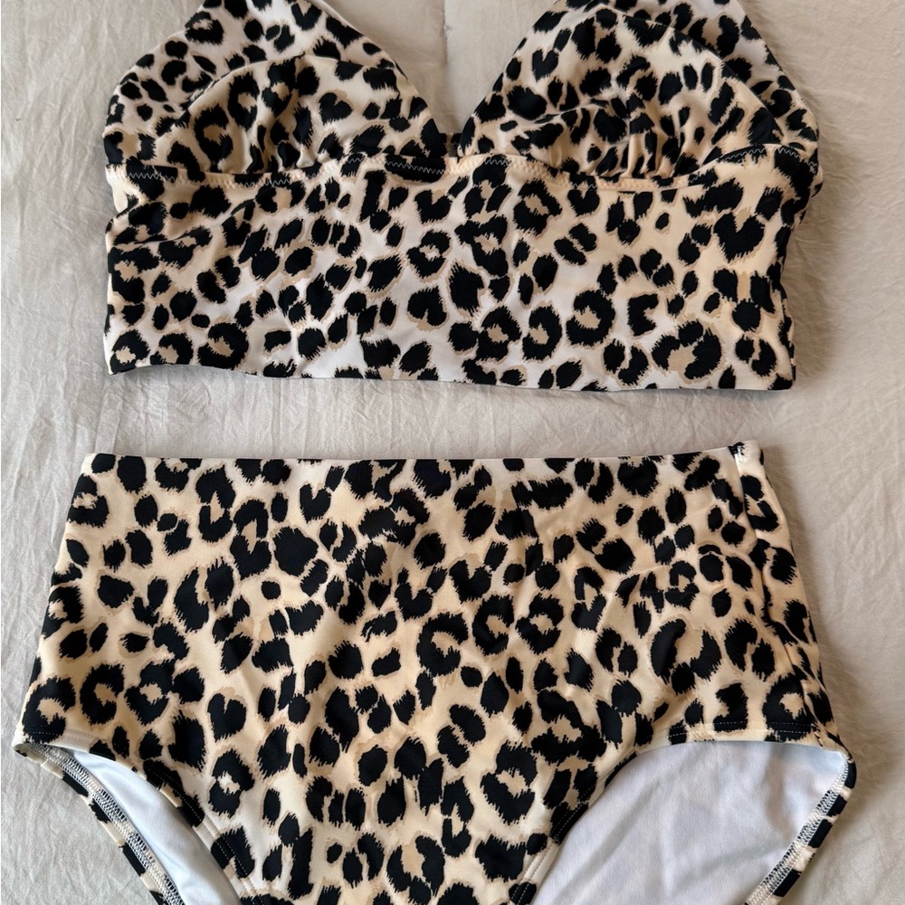 Leopard Print Women's Intimate Set